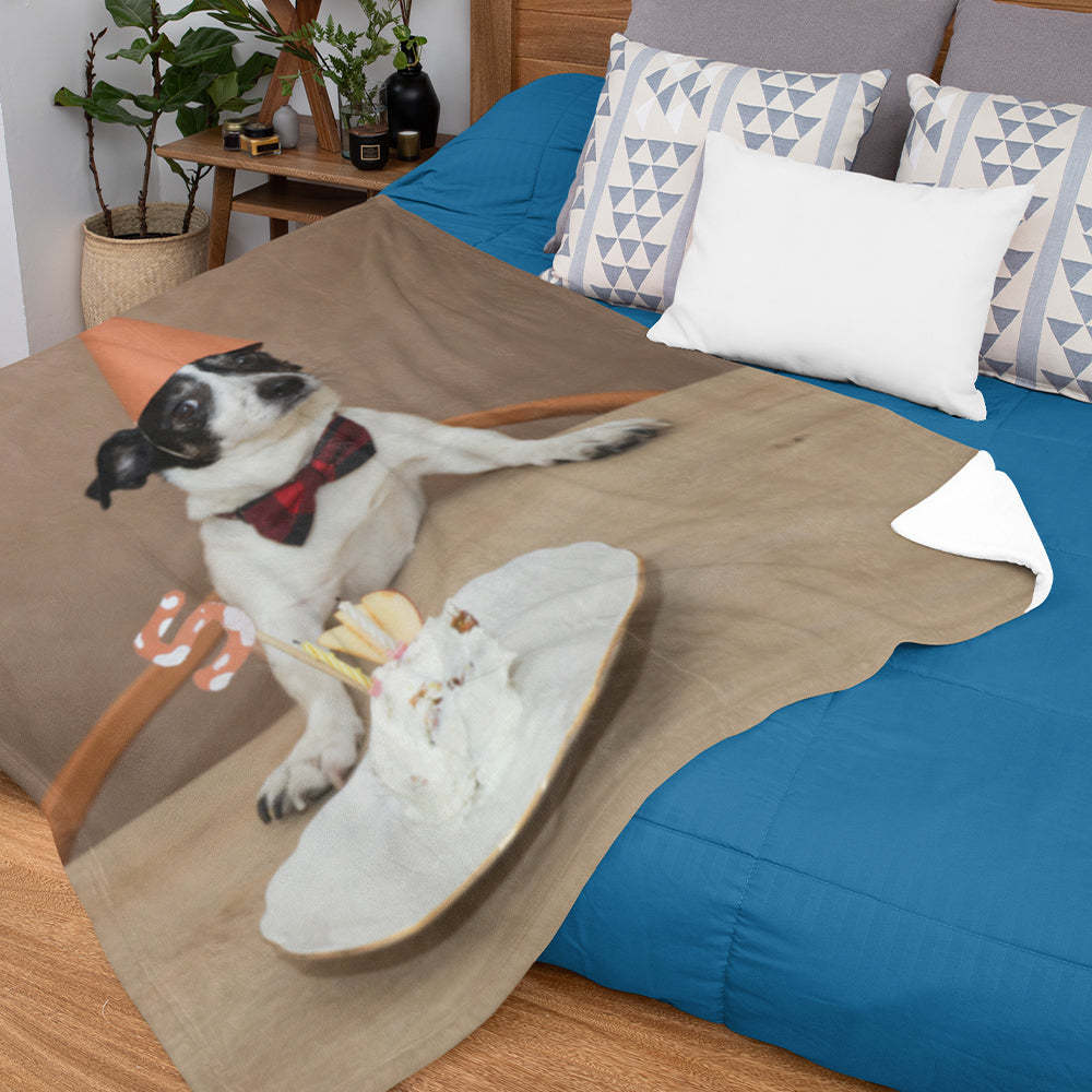 Geschenk Für Die Familie Benutzerdefinierte Bilddecke Personalisierte Fotodecke Beste Halloween-geschenke - dephotoblanket