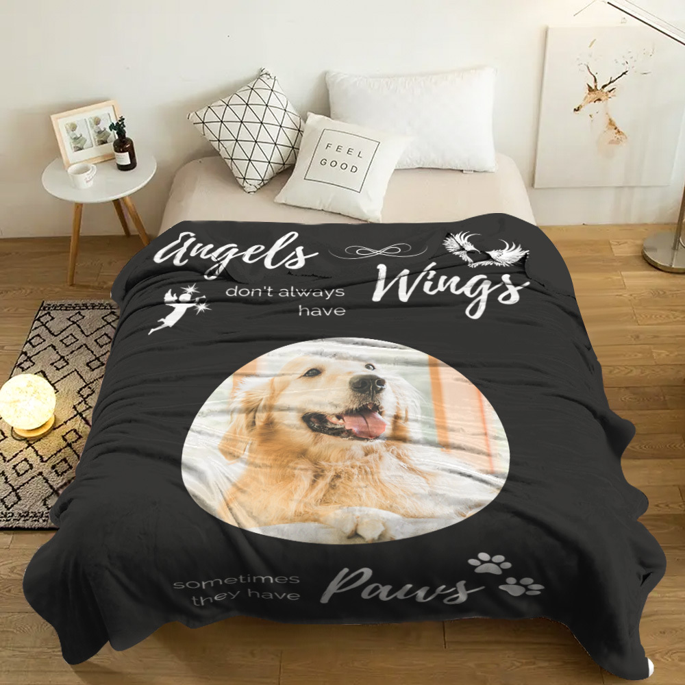 Weiche Und Gemütliche Decke Aus Sherpa-fleece – Engel Haben Nicht Immer Flügel - dephotoblanket