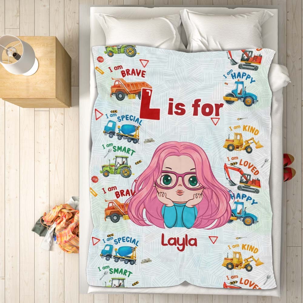 Individuelle Traumdecke Mit Individuellem Namen, Weicher Überwurf, Ideales Geschenk Für Kinder - dephotoblanket
