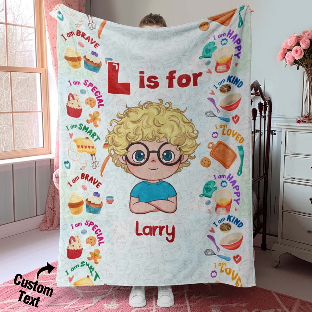 Individuelle Traumdecke Mit Individuellem Namen, Weicher Überwurf, Ideales Geschenk Für Kinder