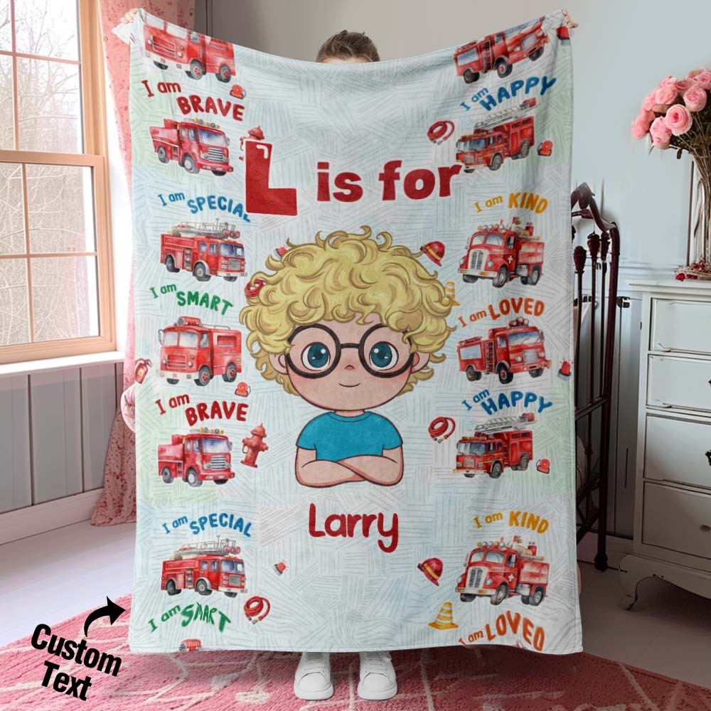 Individuelle Traumdecke Mit Individuellem Namen, Weicher Überwurf, Ideales Geschenk Für Kinder