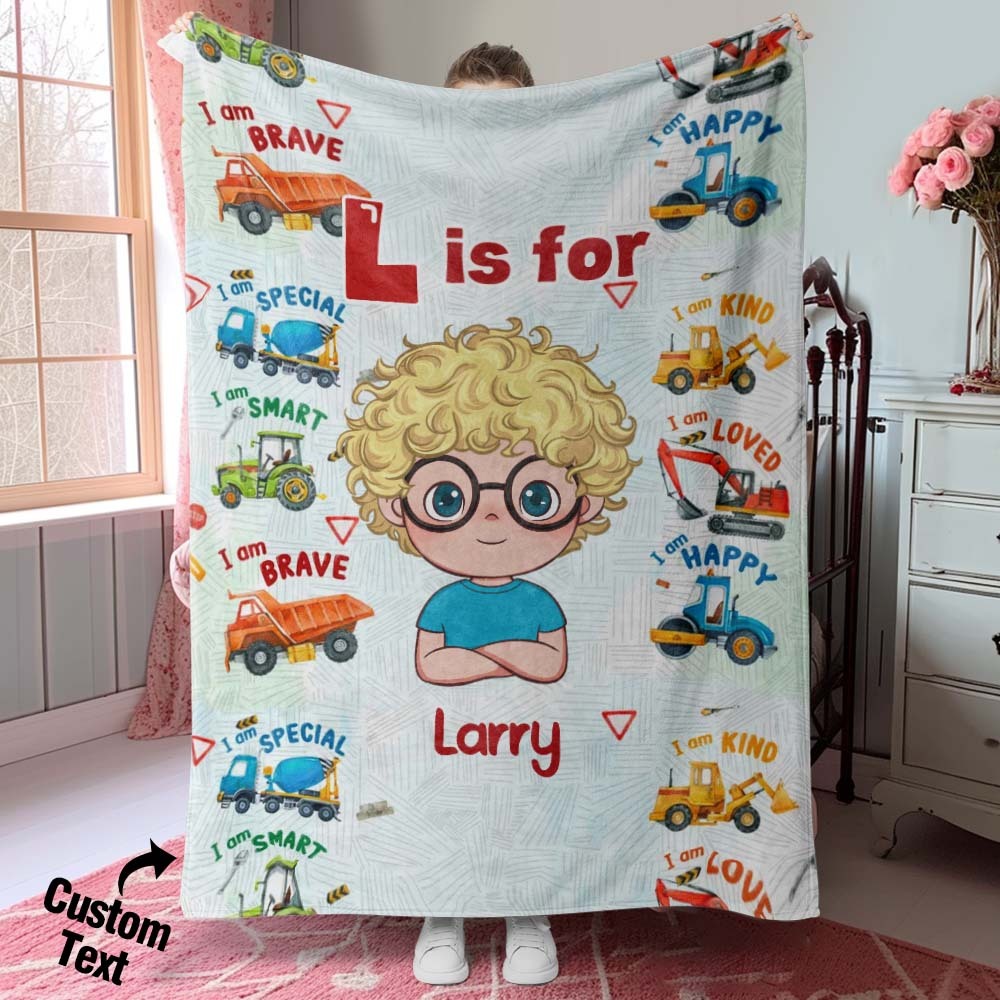 Individuelle Traumdecke Mit Individuellem Namen, Weicher Überwurf, Ideales Geschenk Für Kinder