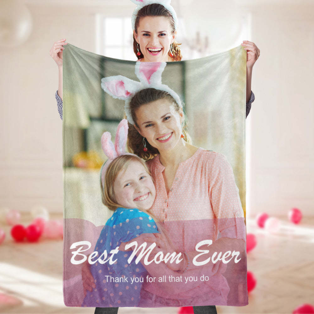 Individuelle Decken Mit Fotos Und Texten Personalisierte Wärme Mutter-tochter-decken Bestes Geschenk Für Sie - dephotoblanket