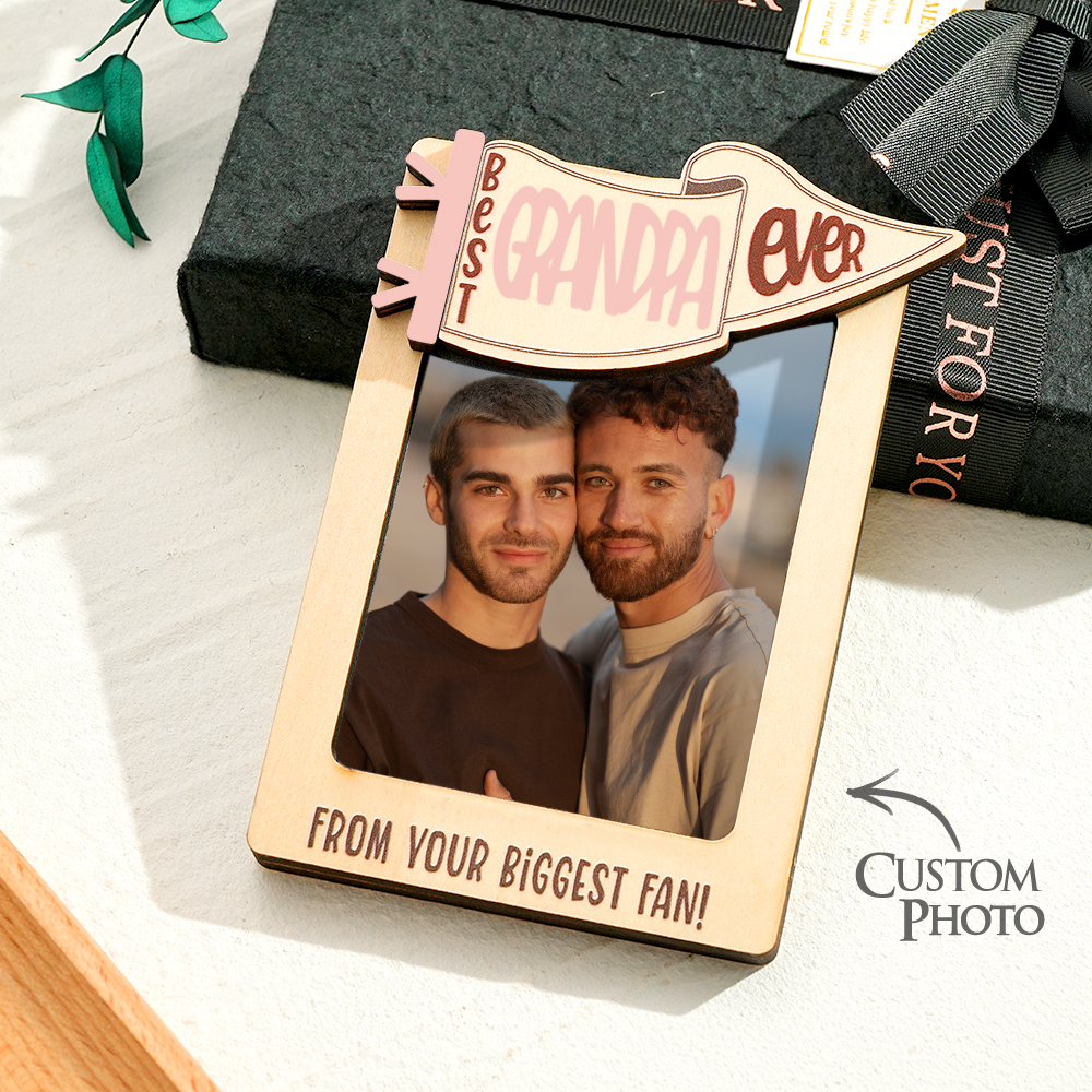 Geschenk Zum Unabhängigkeitstag, Personalisierter Kühlschrankmagnet Mit Individuellem Foto, Gravierter Kühlschrankmagnet - dephotoblanket