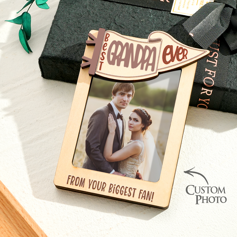 Kühlschrankmagnet Mit Foto, Geschenke Für Verliebte, Individuell Gravierter Kühlschrankmagnet, Geschenk Zum Hochzeitstag - dephotoblanket