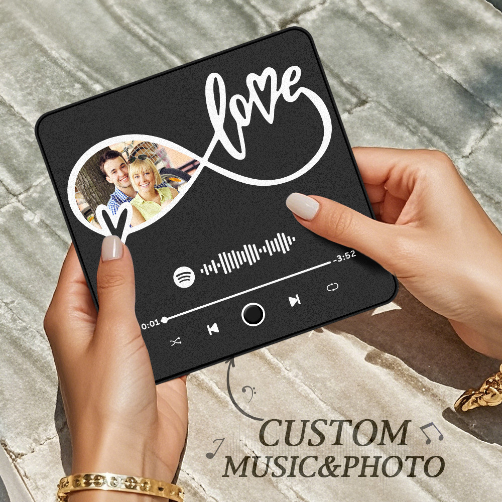 Personalisierter Musik-kühlschrankmagnet, Süßes Geschenk Für Paare - dephotoblanket