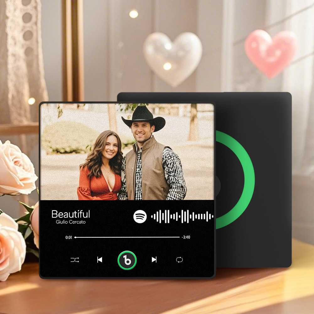 Personalisierter Musik-kühlschrankmagnet, Spotify-album, Kühlschrankmagnet, Valentinstagsgeschenke, Bunt - dephotoblanket