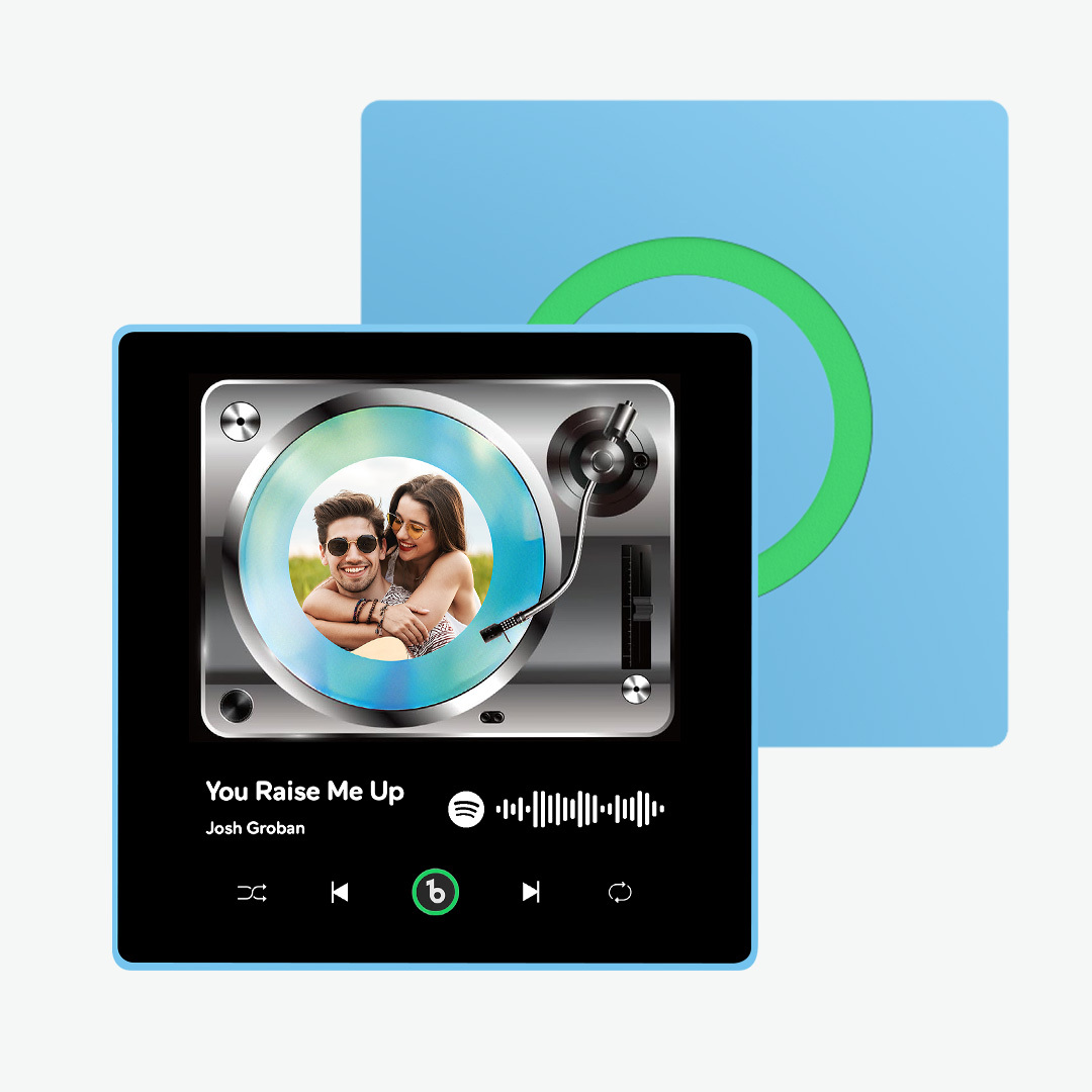 Neuer Kühlschrankmagnet Mit 4.0-upgrade, Buntes Fotoalbum, Personalisierter Kühlschrankmagnet Mit Musik, Kann Lieder Abspielen, Fridgebeats Pro Unterstützt Bluetooth-konnektivität, Heimdekoration, Geschenke Zum Valentinstag - dephotoblanket