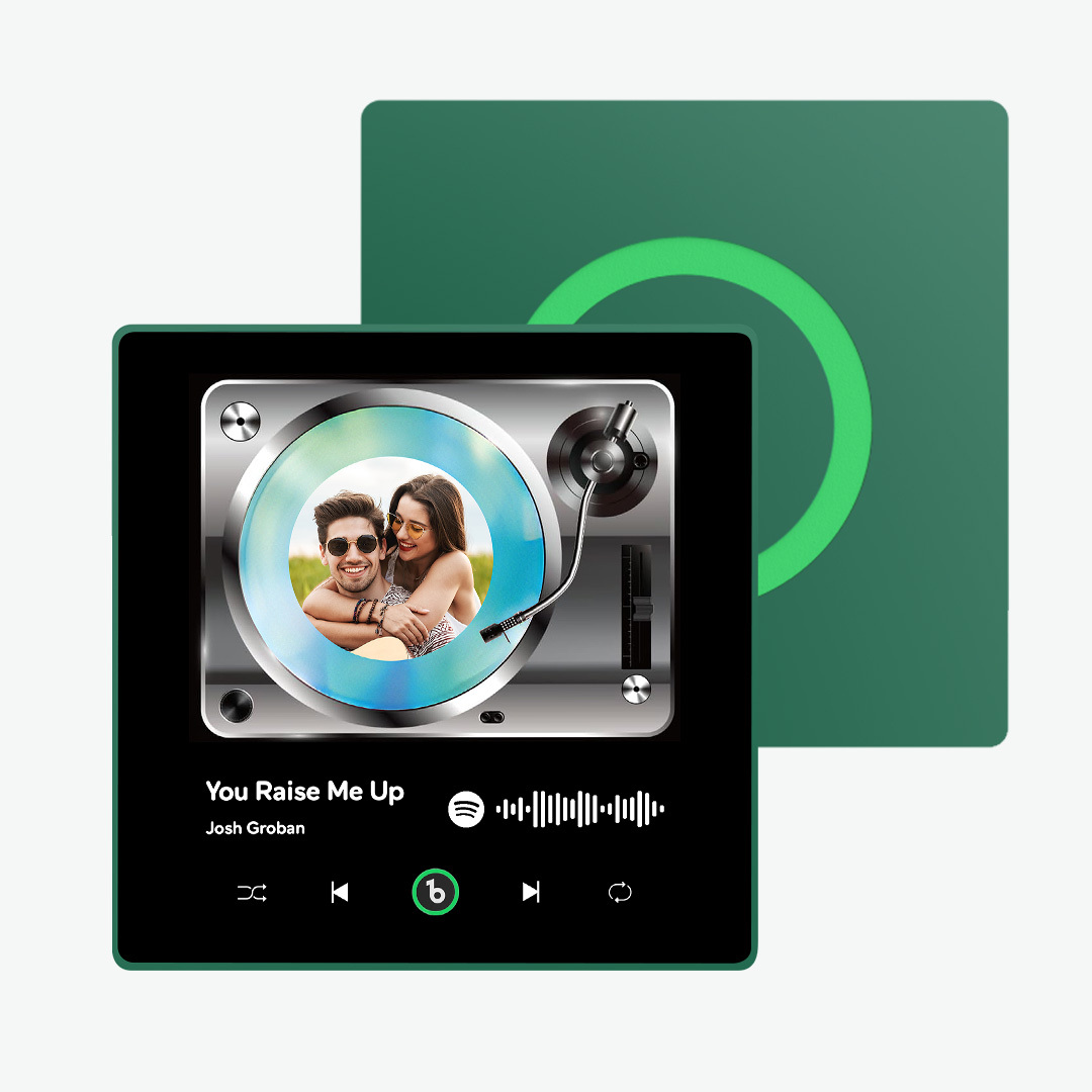 Neuer Kühlschrankmagnet Mit 4.0-upgrade, Buntes Fotoalbum, Personalisierter Kühlschrankmagnet Mit Musik, Kann Lieder Abspielen, Fridgebeats Pro Unterstützt Bluetooth-konnektivität, Heimdekoration, Geschenke Zum Valentinstag - dephotoblanket