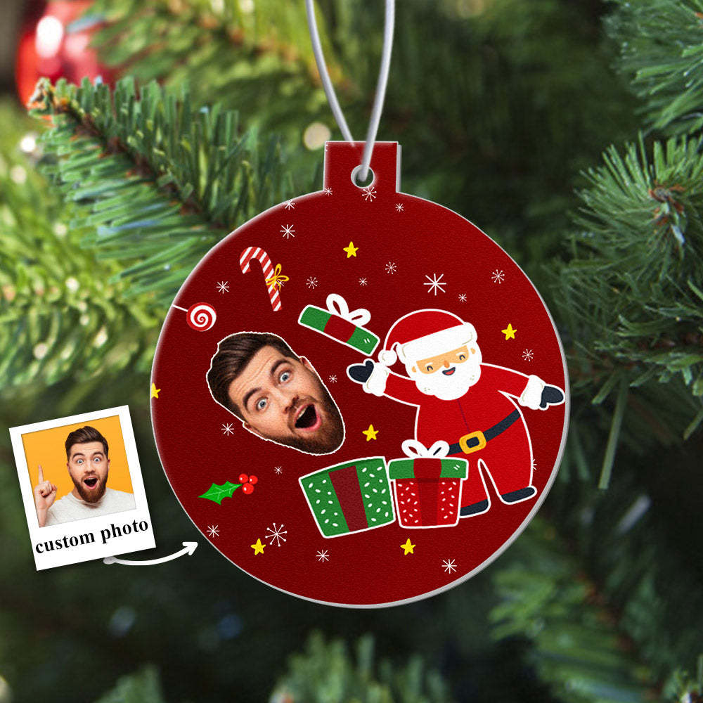 Kundenspezifischer Weihnachts-auto-lufterfrischer, Rückspiegel-ornament, Lustige Lufterfrischer-geschenke Für Weihnachten - dephotoblanket