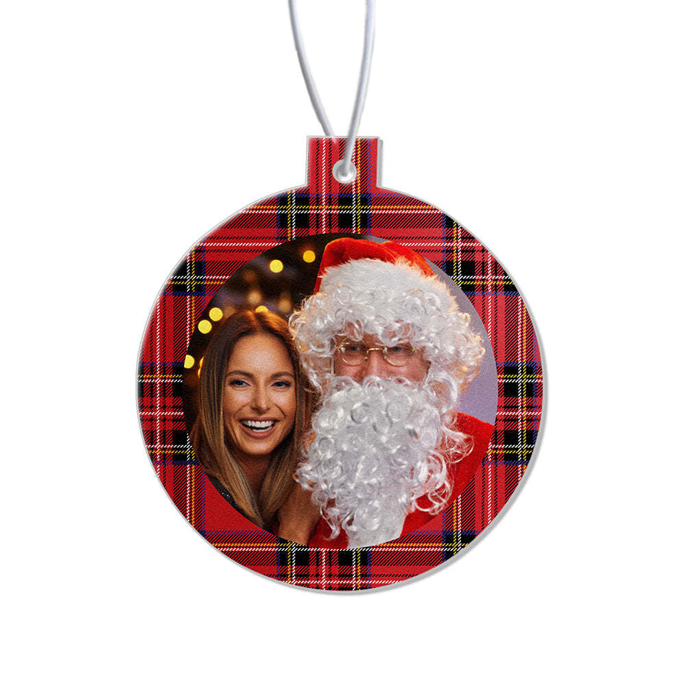 Kundenspezifischer Weihnachts-auto-lufterfrischer, Rückspiegel-ornament, Lustige Lufterfrischer-geschenke Für Weihnachten - dephotoblanket