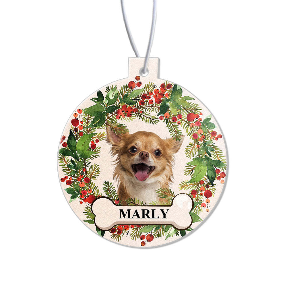 Kundenspezifischer Weihnachts-auto-lufterfrischer, Rückspiegel-ornament, Lustige Lufterfrischer-geschenke Für Weihnachten - dephotoblanket