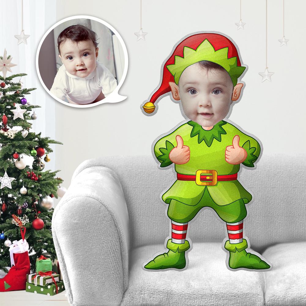 Weihnachtsgeschenke Mein Gesichtskissen Individuelles Kissen Gesichtskörperkissen Personalisiertes Fotokissen Weihnachtsengelkostüm Wurfkissen