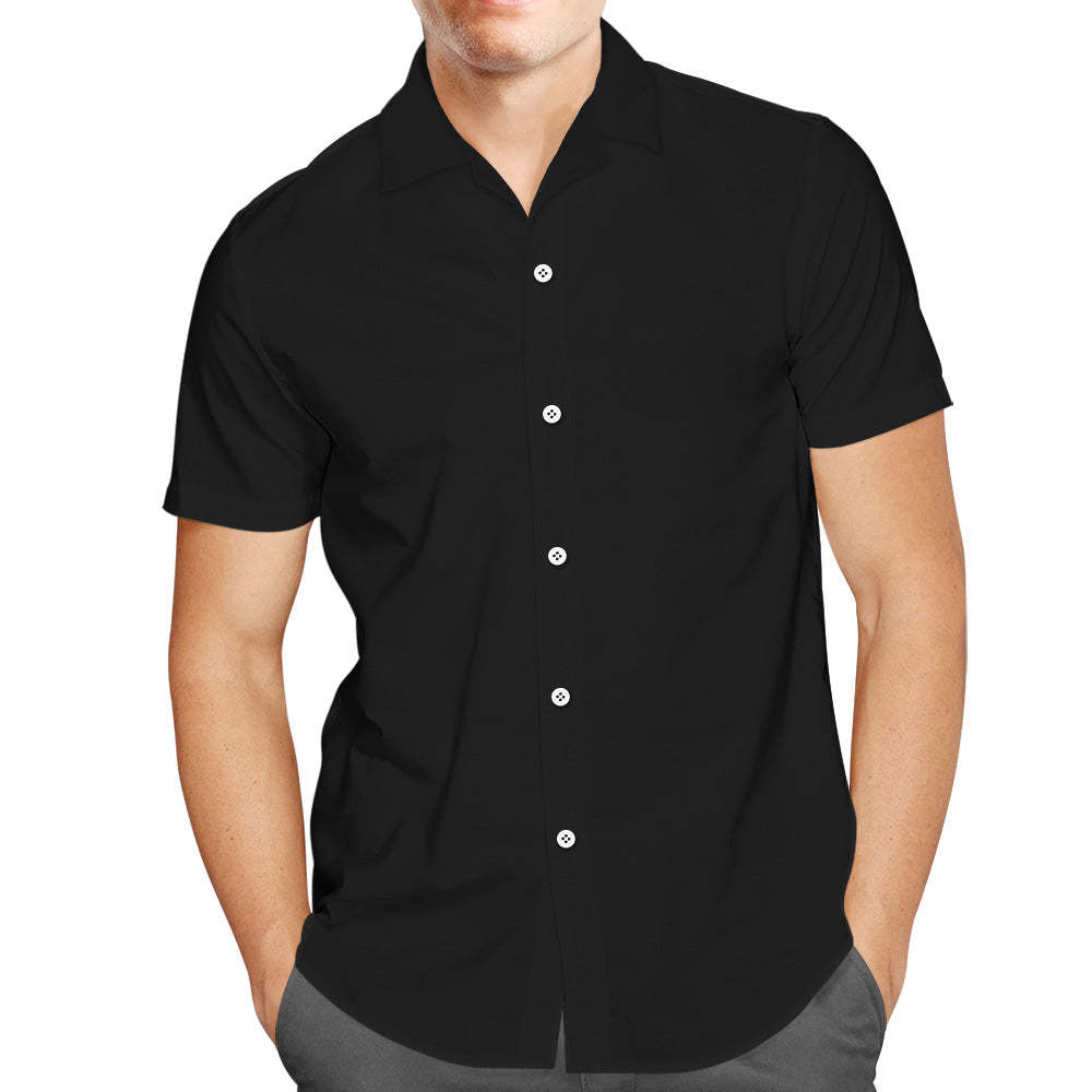 Benutzerdefinierte Mondphase Und Namen Hawaiian Shirt Für Männer All Over Print Personalisierte Shirt - dephotoblanket