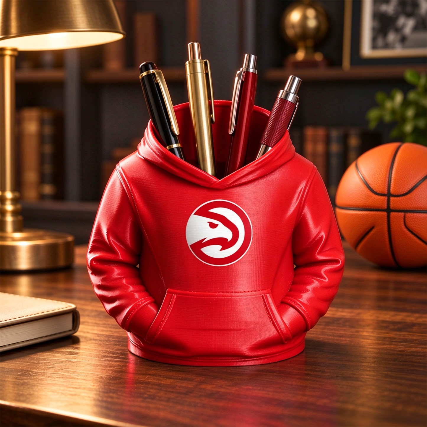 Basketball-Hoodie-Schreibtisch-Organizer, Stift- Und Utensilienhalter, Fan-Geschenk - dephotoblanket
