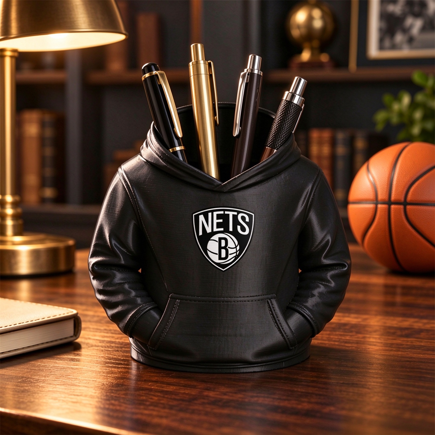 Basketball-Hoodie-Schreibtisch-Organizer, Stift- Und Utensilienhalter, Fan-Geschenk - dephotoblanket
