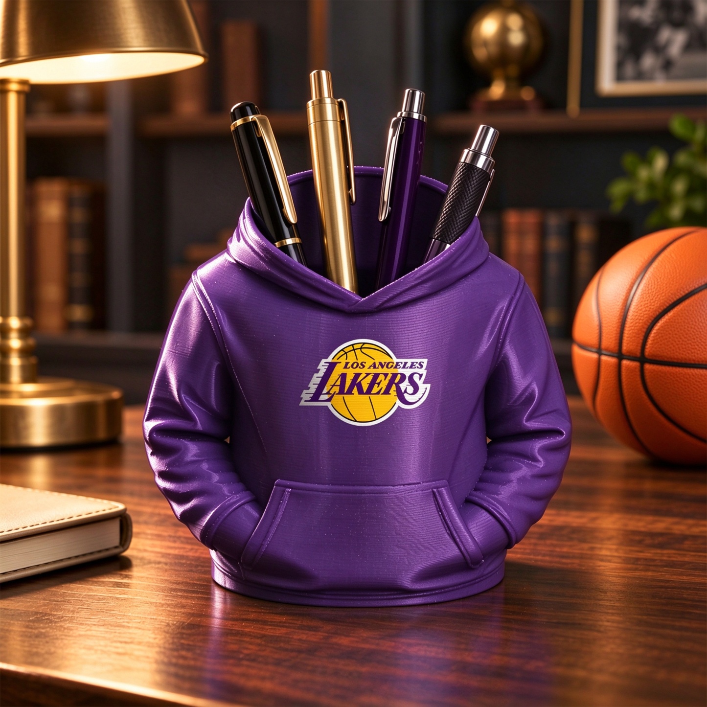Basketball-Hoodie-Schreibtisch-Organizer, Stift- Und Utensilienhalter, Fan-Geschenk - dephotoblanket