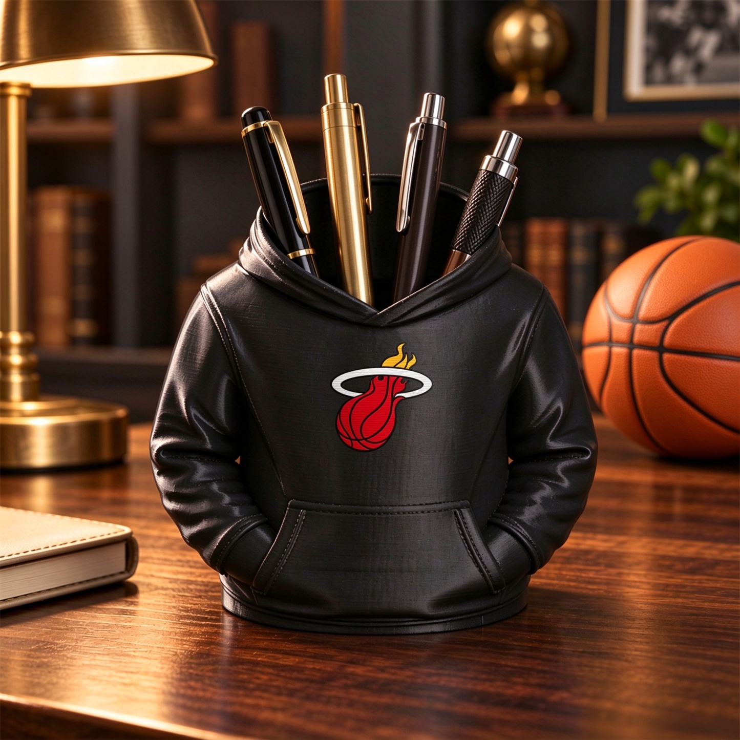 Basketball-Hoodie-Schreibtisch-Organizer, Stift- Und Utensilienhalter, Fan-Geschenk - dephotoblanket