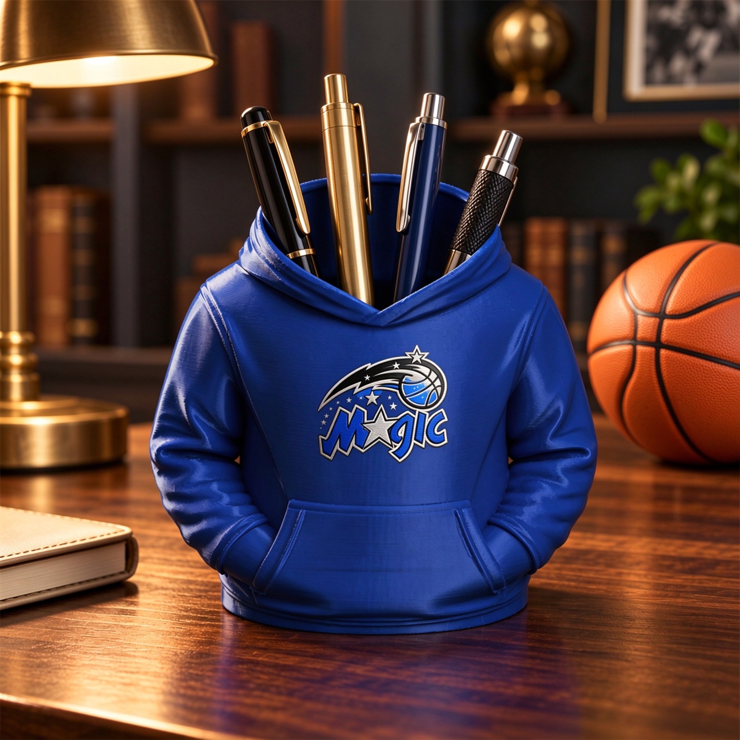 Basketball-Hoodie-Schreibtisch-Organizer, Stift- Und Utensilienhalter, Fan-Geschenk - dephotoblanket
