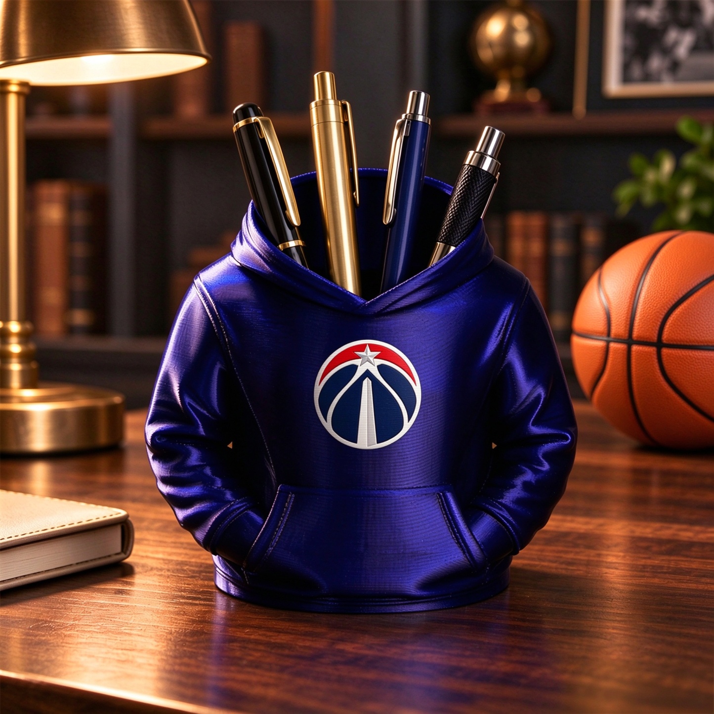 Basketball-Hoodie-Schreibtisch-Organizer, Stift- Und Utensilienhalter, Fan-Geschenk - dephotoblanket