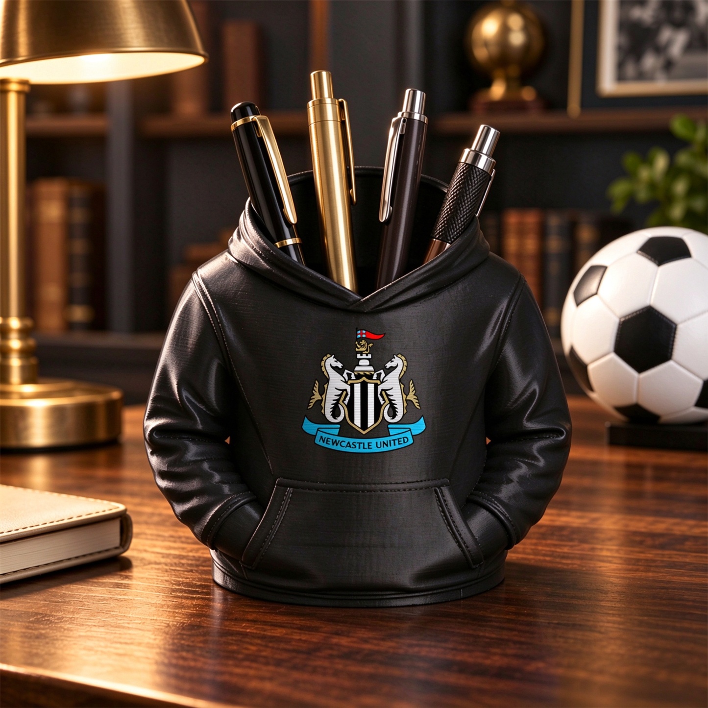 UK Football Hoodie Stifthalter 3D-gedruckter Schreibtisch-Organizer, Fußball-Fan-Geschenk - dephotoblanket