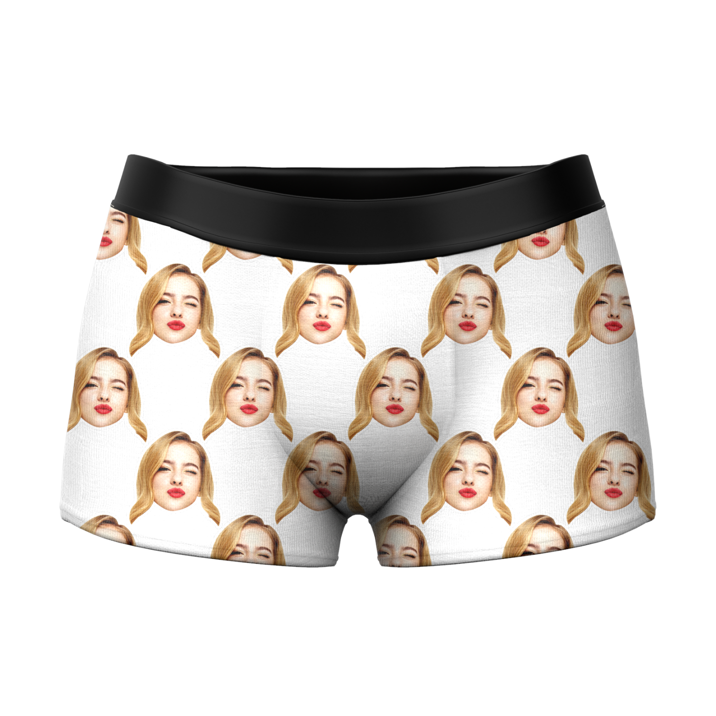 Kundenspezifische Bunte Gesichts-boxershorts Für Männer 3d-online-vorschau - dephotoblanket