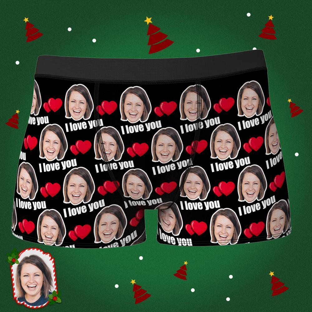 Maßgeschneiderte Herren-boxershorts Custom Love Boxershorts 3d Online-vorschau - dephotoblanket
