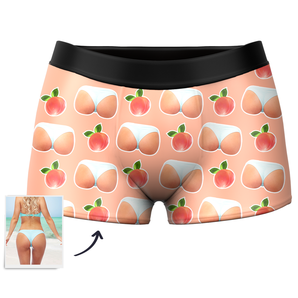 Benutzerdefinierte Booty Boxershorts Für Herren - dephotoblanket