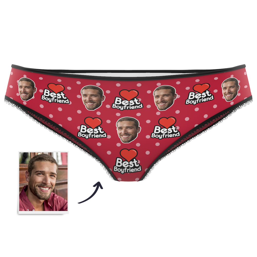 Best Boyfriend-höschen Mit Individuellem Gesicht Für Damen - dephotoblanket