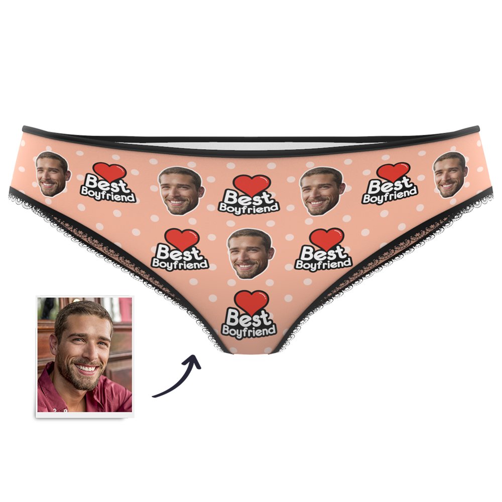 Best Boyfriend-höschen Mit Individuellem Gesicht Für Damen - dephotoblanket
