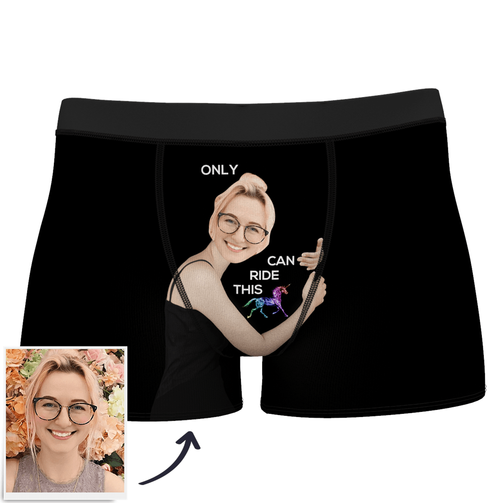 Personalisierte Boxershorts Mit Gesicht Am Körper Für Herren. Lustige Boxershorts Mit Gesicht – Lass Mich Sehen/ Sexy Mädchen/ Heißer Tanz/ Es Gehört Mir/ Nur Ich Kann Es Reiten/ Brille Des Comic-mädchens/ Rock Zum Aufheben - dephotoblanket