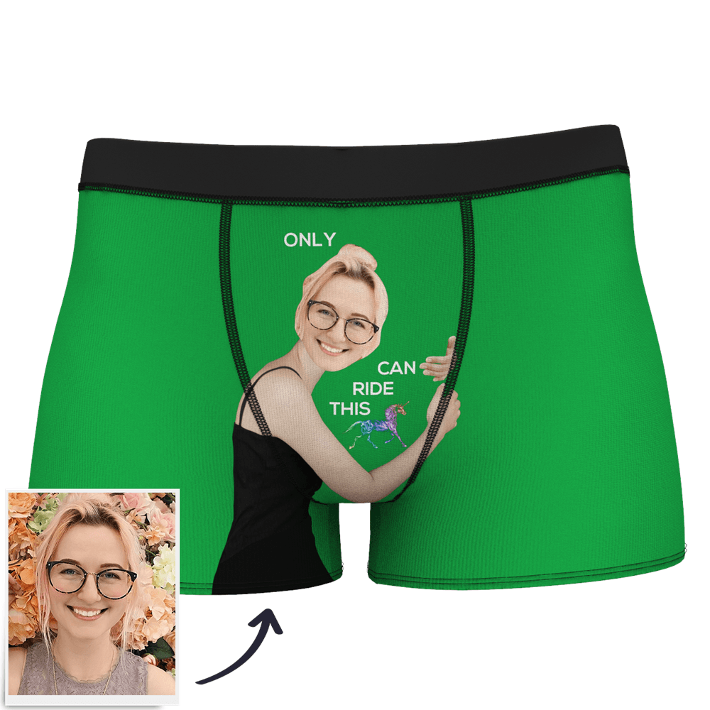 Personalisierte Boxershorts Mit Gesicht Am Körper Für Herren. Lustige Boxershorts Mit Gesicht – Lass Mich Sehen/ Sexy Mädchen/ Heißer Tanz/ Es Gehört Mir/ Nur Ich Kann Es Reiten/ Brille Des Comic-mädchens/ Rock Zum Aufheben - dephotoblanket