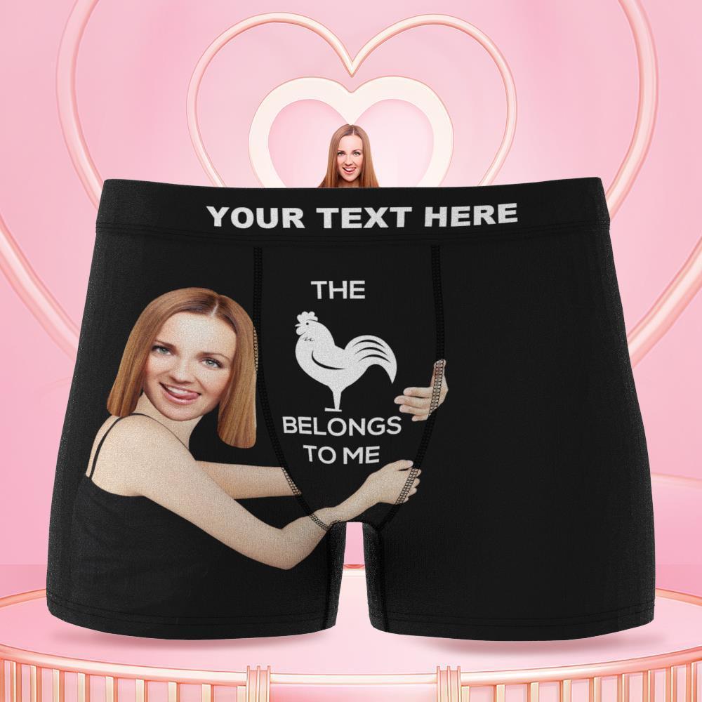 Custom Face Boxer Individuelle Boxershorts Herren Custom Face On Body 3d Online-vorschau Boxershorts – Das Gehört Mir - dephotoblanket