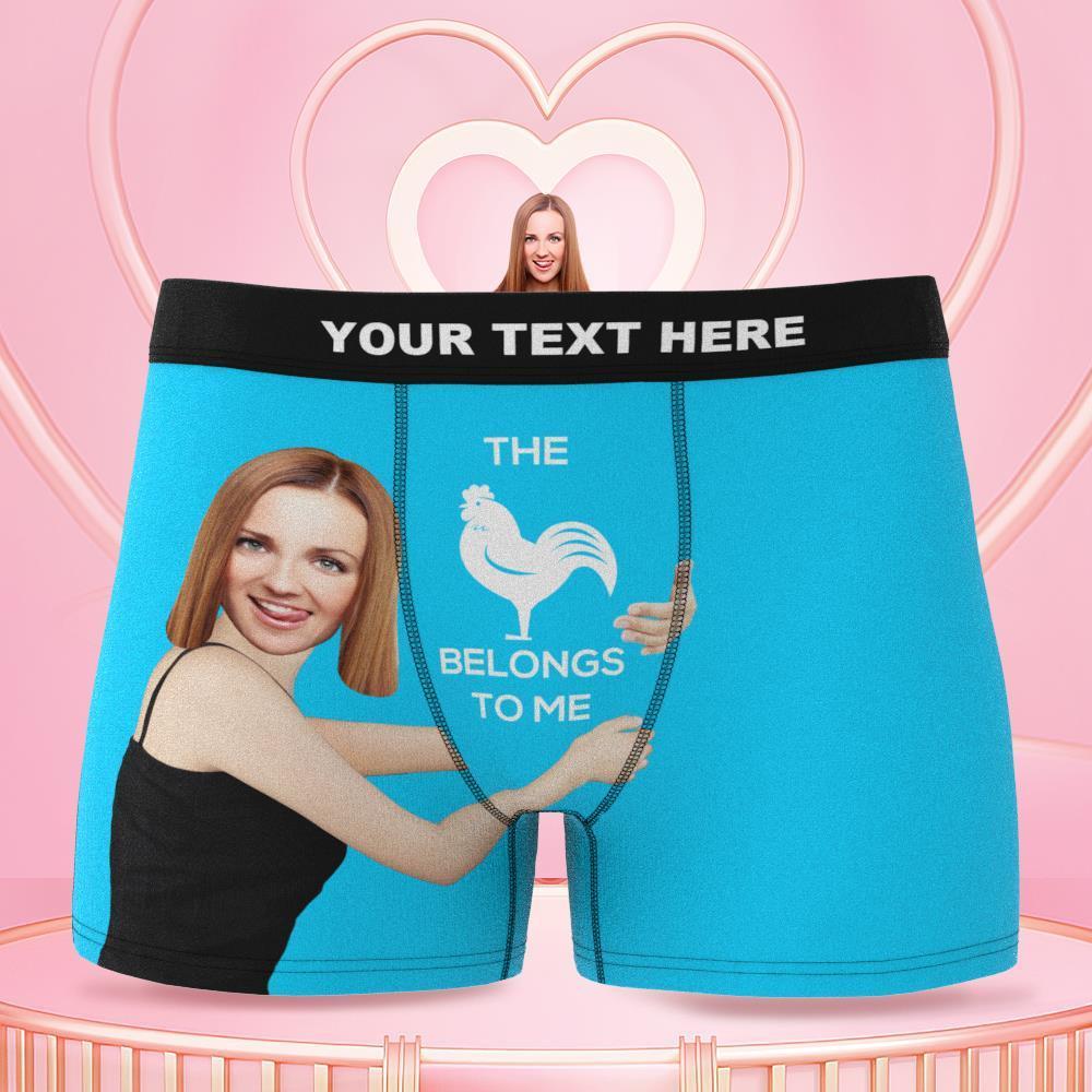 Custom Face Boxer Individuelle Boxershorts Herren Custom Face On Body 3d Online-vorschau Boxershorts – Das Gehört Mir - dephotoblanket