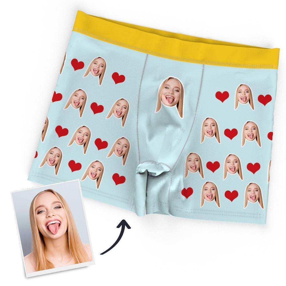 Personalisierte Boxershorts Für Herren – Boxer Mit Lustigem Gesicht - dephotoblanket