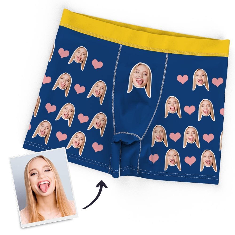 Personalisierte Boxershorts Für Herren – Boxer Mit Lustigem Gesicht - dephotoblanket