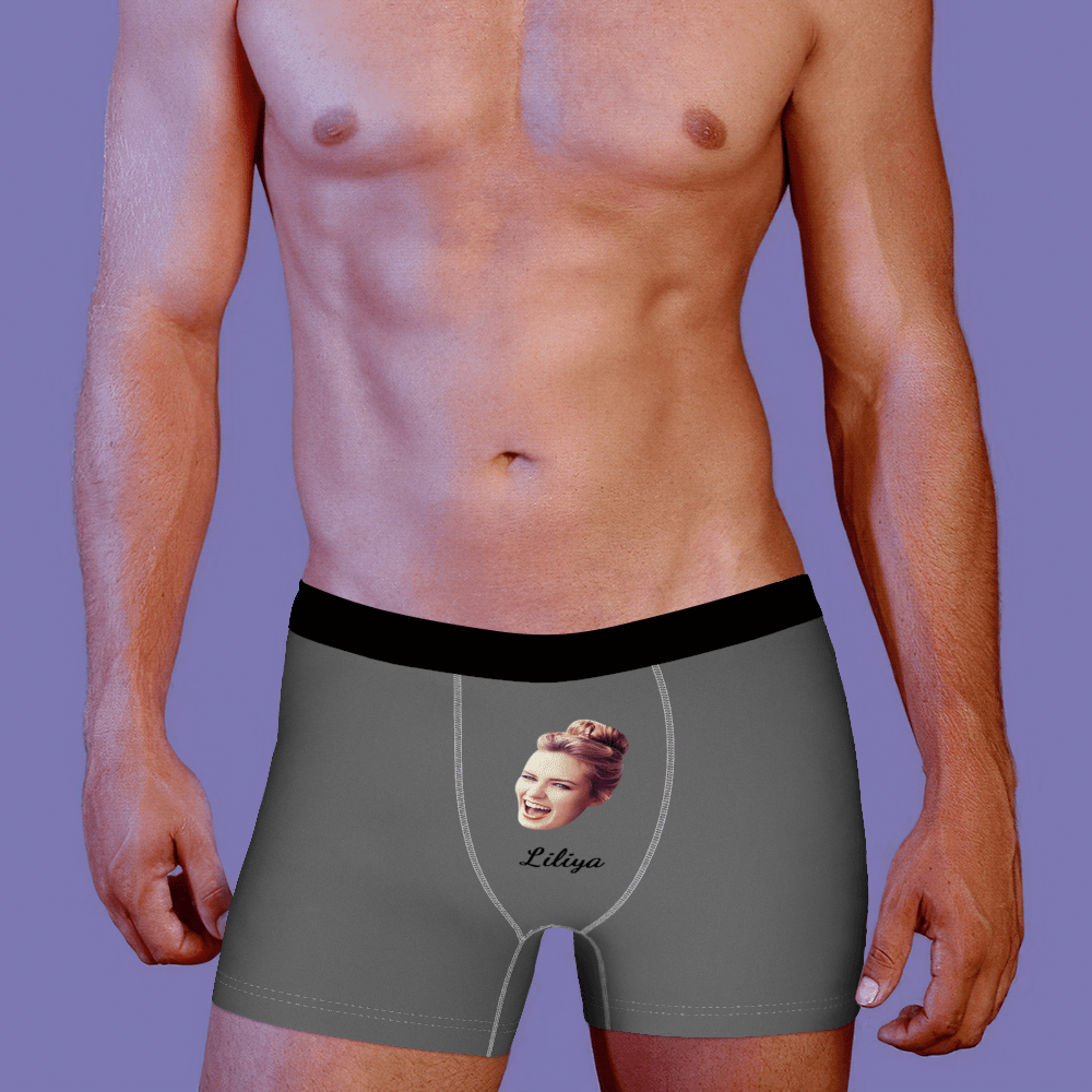 Personalisierte Oreo Boxershorts Für Herren - Lustiges Gesicht Boxer - dephotoblanket