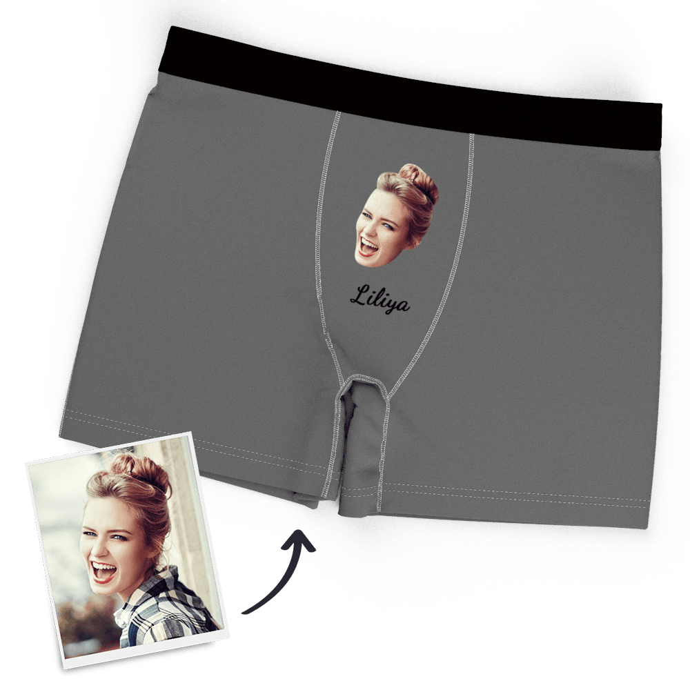 Personalisierte Oreo Boxershorts Für Herren - Lustiges Gesicht Boxer - dephotoblanket