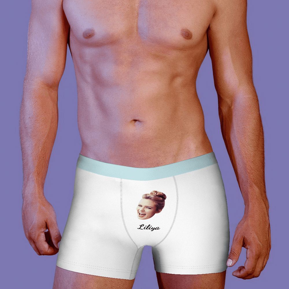 Personalisierte Oreo Boxershorts Für Herren - Lustiges Gesicht Boxer - dephotoblanket