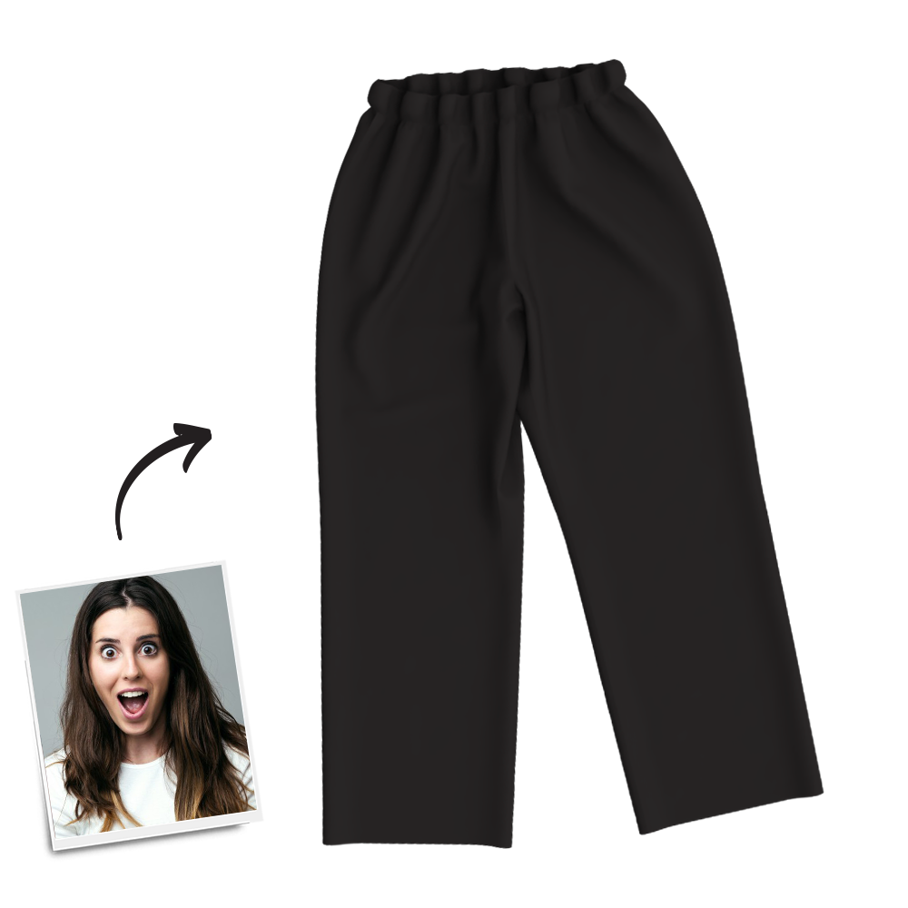 Benutzerdefinierte Frauen-foto-langarm-pyjamas, Nachtwäsche, Nachtwäsche - dephotoblanket