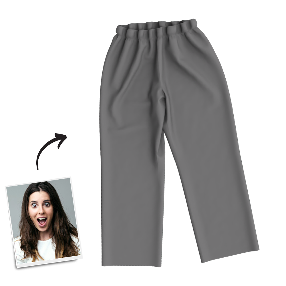 Benutzerdefinierte Frauen-foto-langarm-pyjamas, Nachtwäsche, Nachtwäsche - dephotoblanket