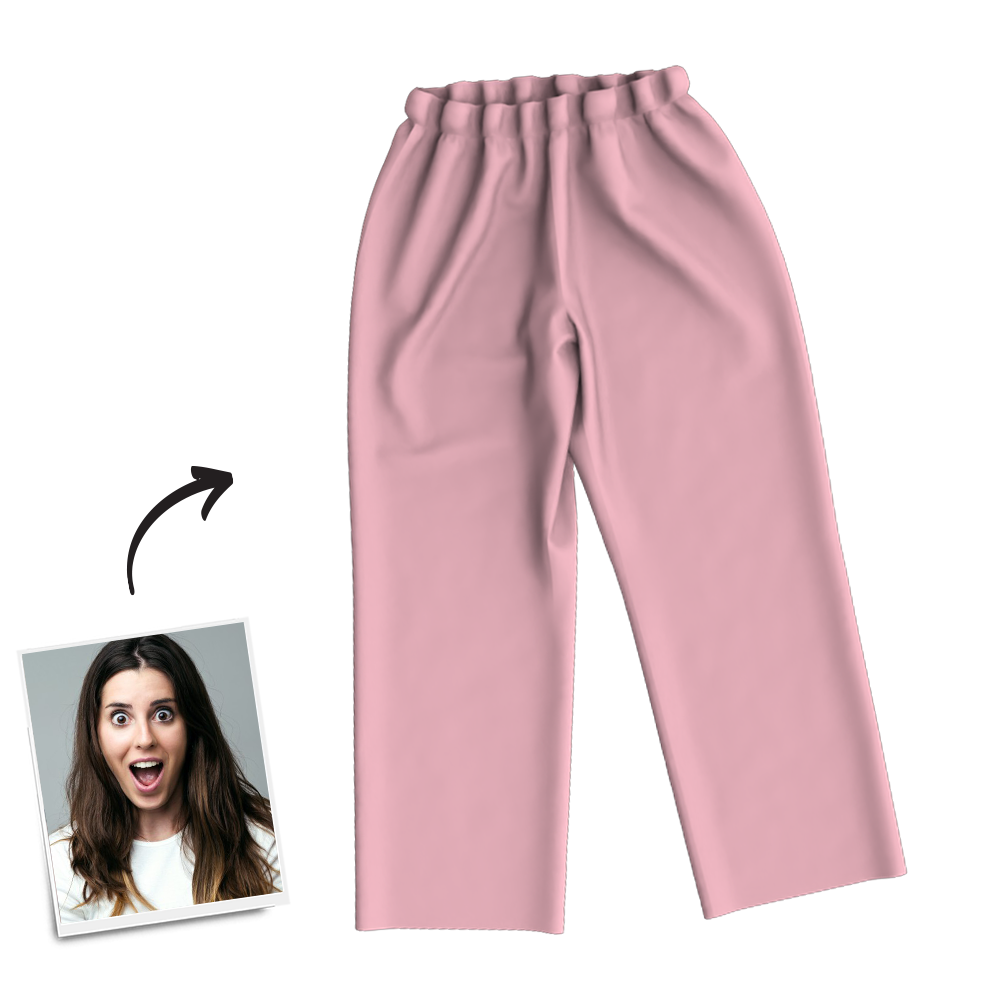 Benutzerdefinierte Frauen-foto-langarm-pyjamas, Nachtwäsche, Nachtwäsche - dephotoblanket