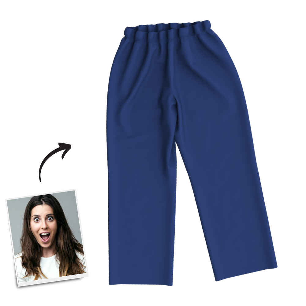 Benutzerdefinierte Frauen-foto-langarm-pyjamas, Nachtwäsche, Nachtwäsche - dephotoblanket