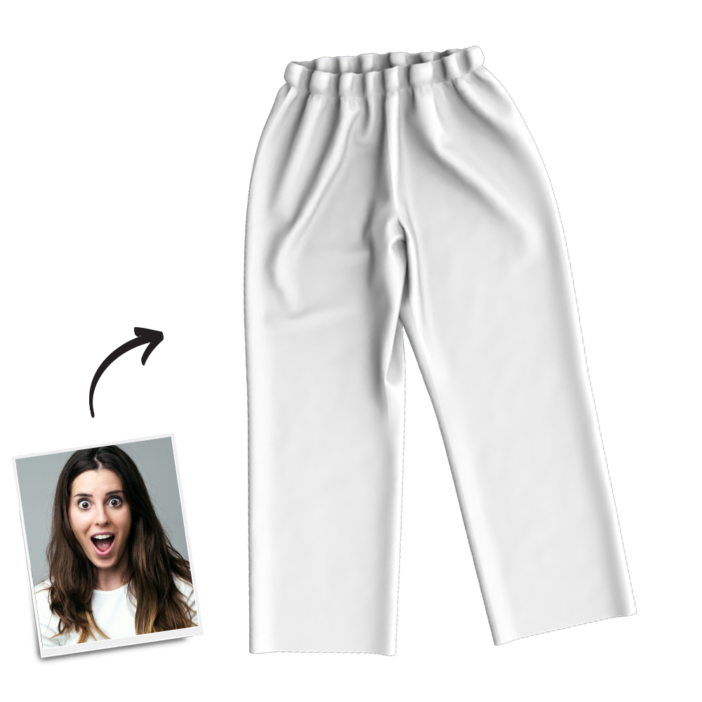 Benutzerdefinierte Frauen-foto-langarm-pyjamas, Nachtwäsche, Nachtwäsche - dephotoblanket