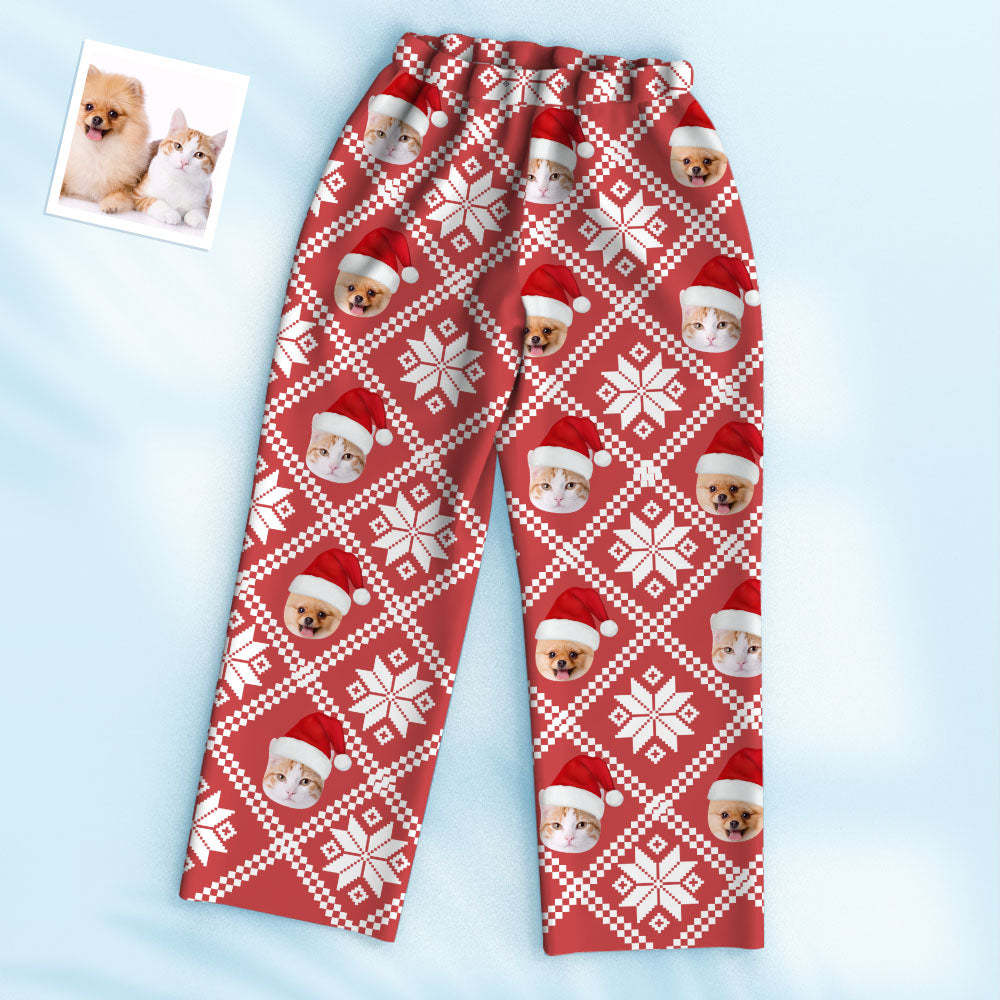 Weihnachtsgeschenke, Individuelles Foto, Gesichts-pyjama, Weihnachtsatmosphäre, Kreative Geschenke - dephotoblanket