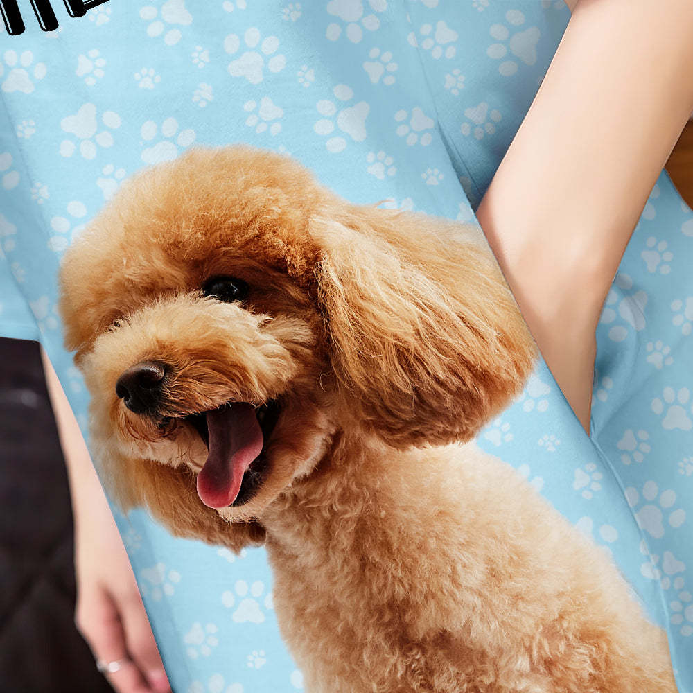 Individuelles Nachthemd Mit Foto Und Namen, Personalisiertes Damen-nachthemd In Übergröße, Fußabdruck, Geschenke Für Sie - dephotoblanket