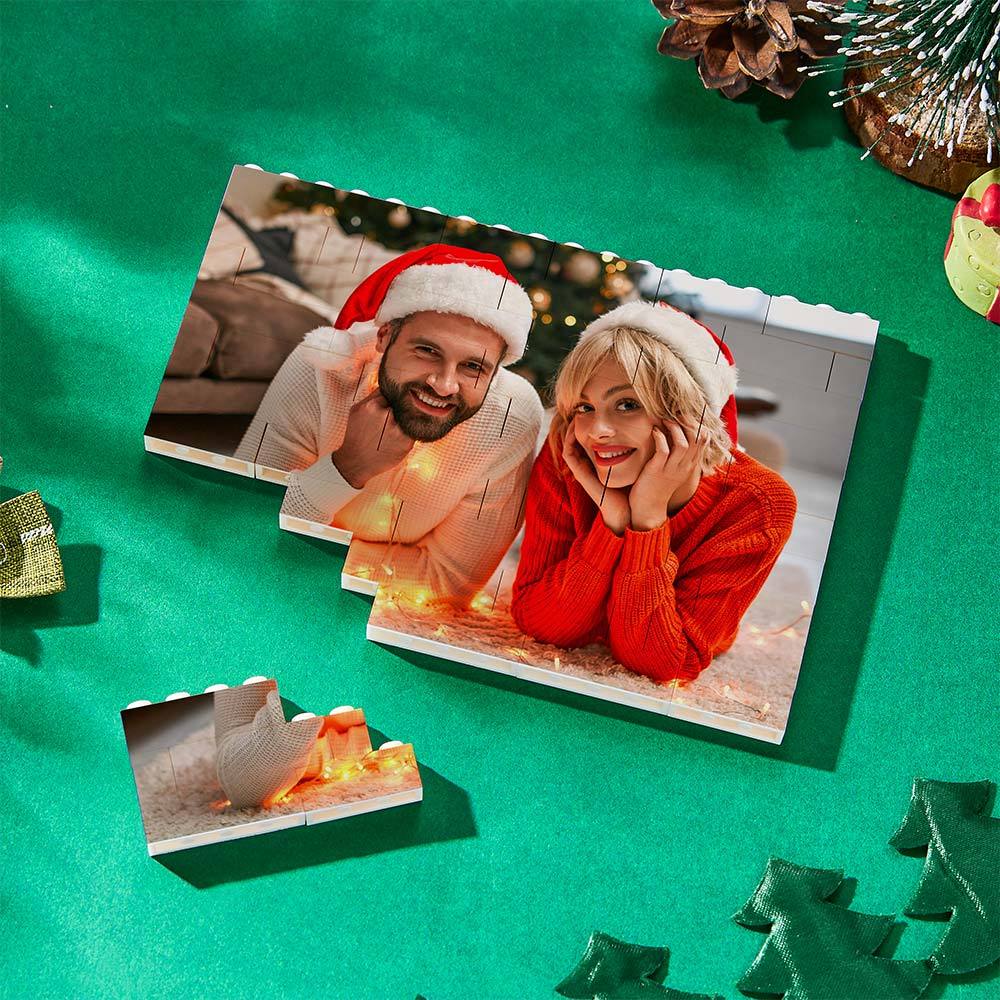 Personalisierte Kleine Baustein-foto-block-weihnachtsgeschenke - dephotoblanket