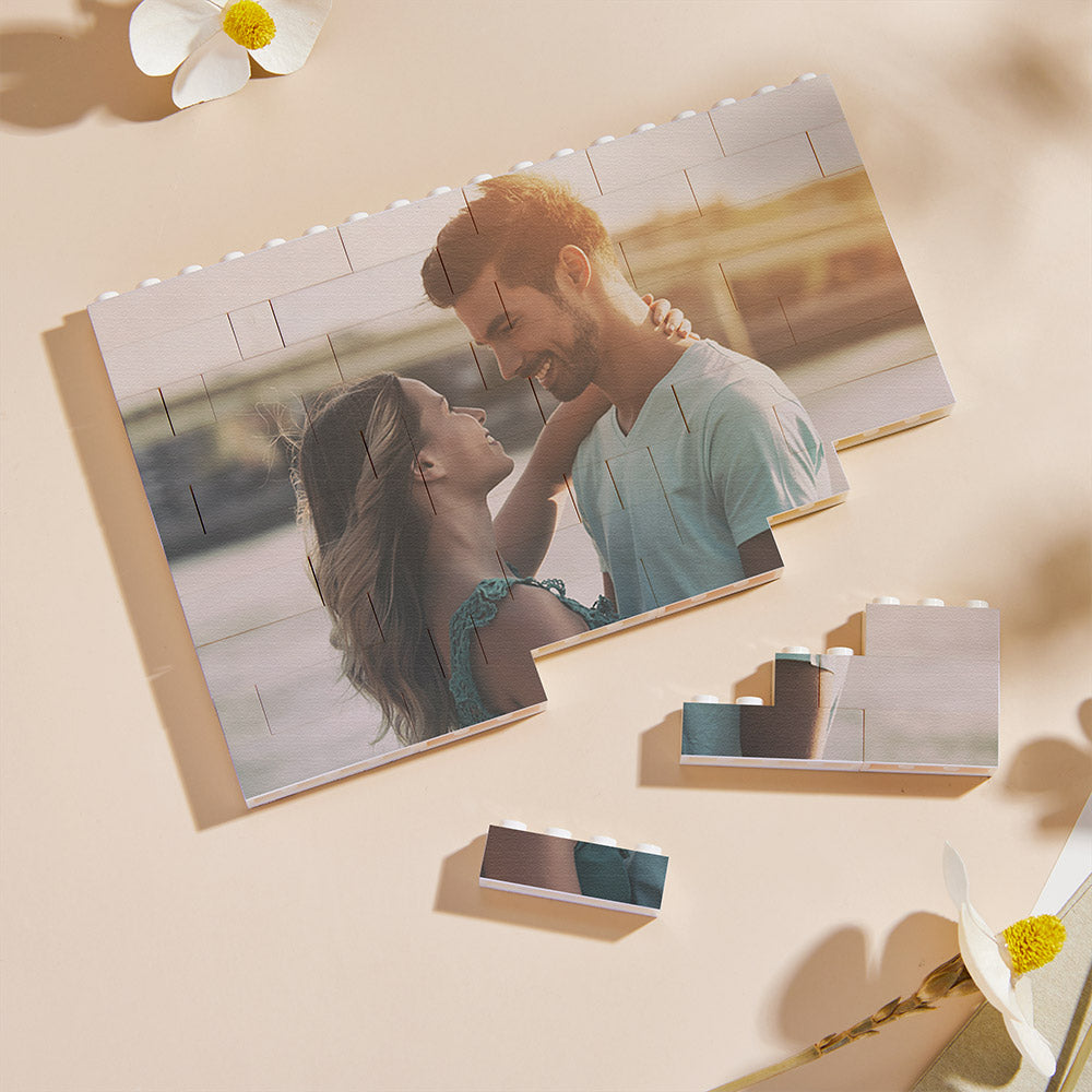 Personalisierter Bausteine Mit Foto Bauklotz Personalisierter Fotoblock Quadratische Form