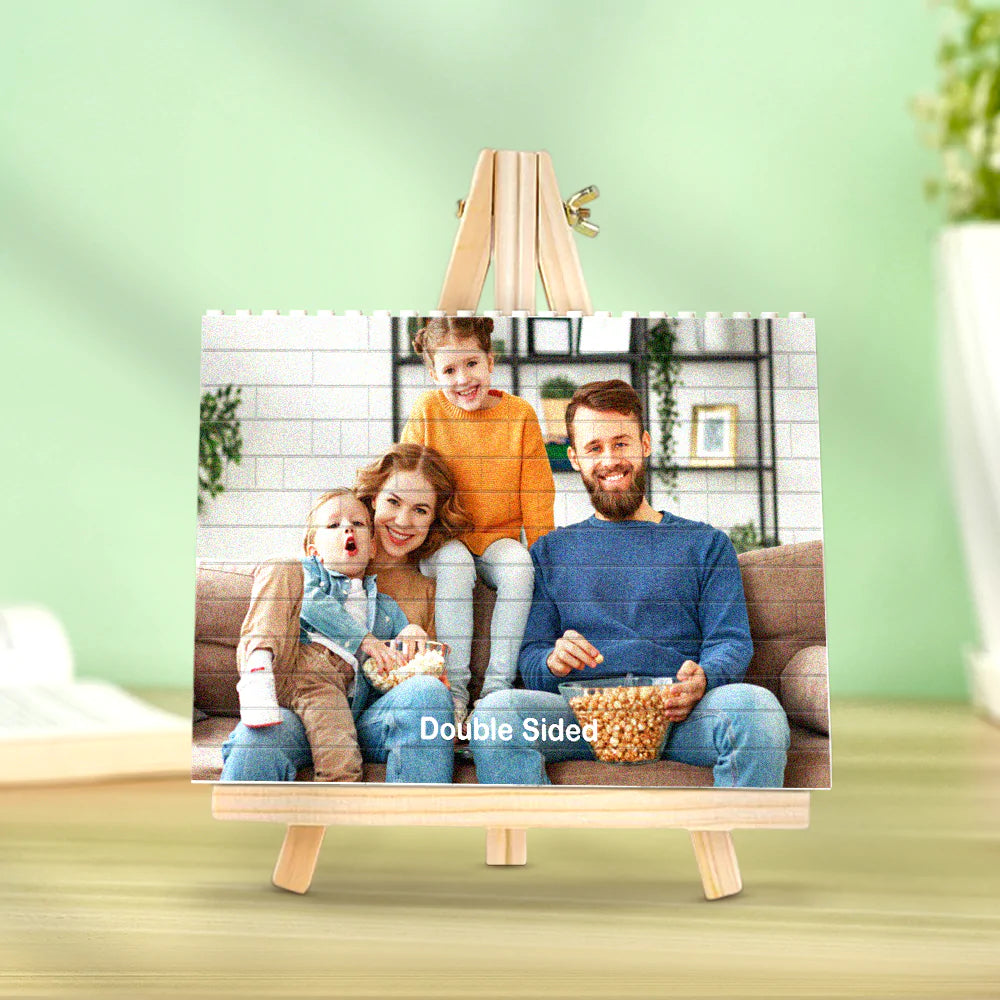 Personalisierter Bausteine Mit Foto Bauklotz Personalisierter Fotoblock Quadratische Form