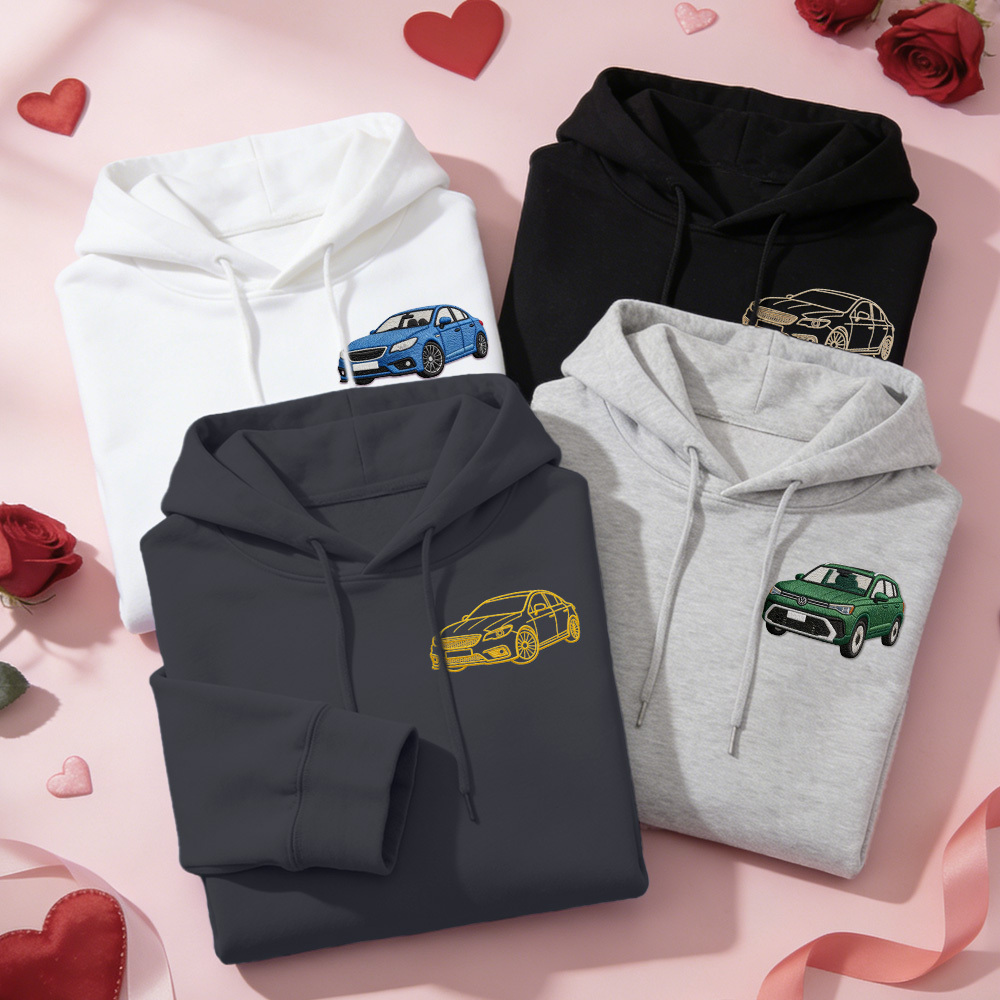 Personalisierte Auto-hoodies, Geschenke Für Auto-fans - dephotoblanket